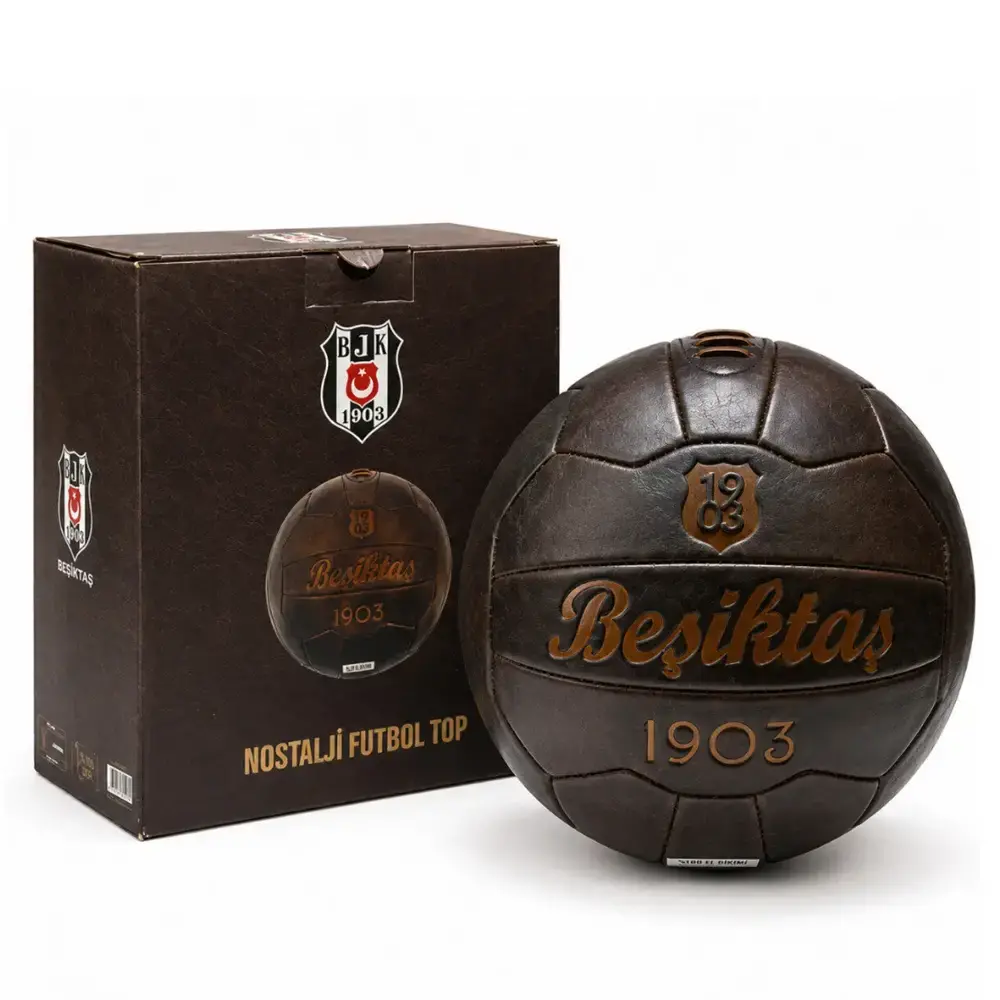 Beşiktaş Futbol Topu Nostalji Kahve - 3