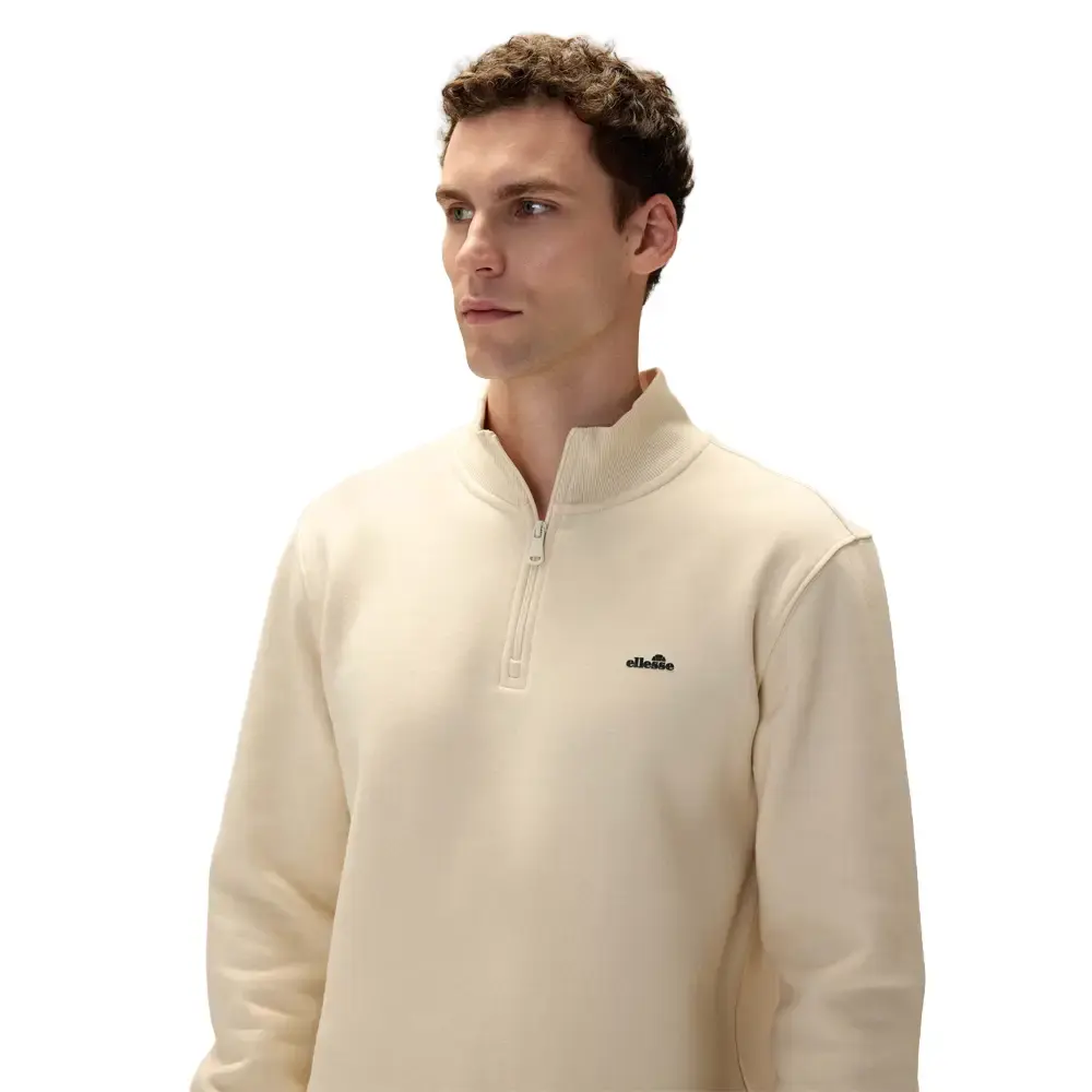 Ellesse 6wm1010 Fermuarlı Sweatshirt Bej - 2