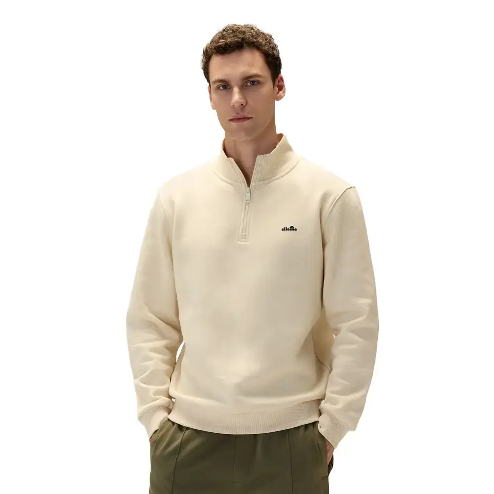 Ellesse 6wm1010 Fermuarlı Sweatshirt Bej - 3