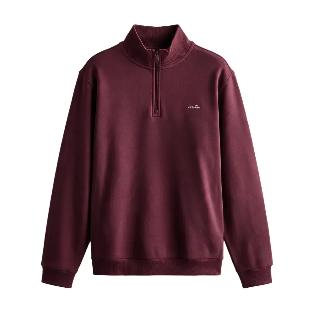 Ellesse 6wm1010 Fermuarlı Sweatshirt Bordo - 1