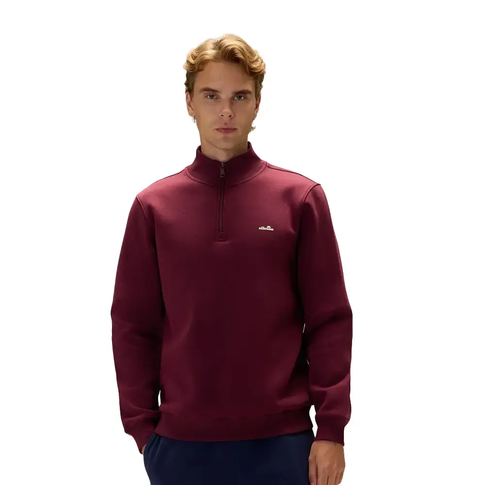 Ellesse 6wm1010 Fermuarlı Sweatshirt Bordo - 2