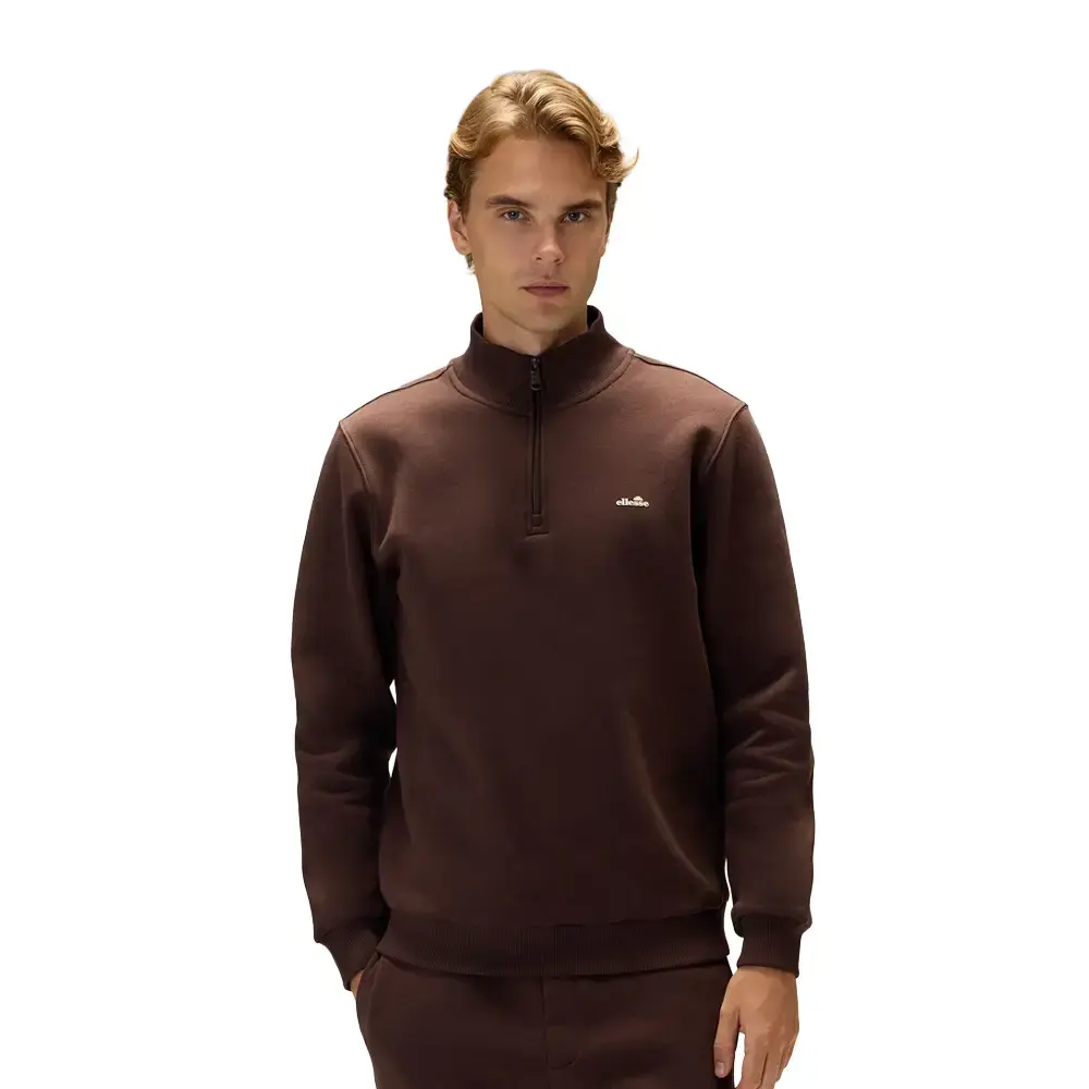 Ellesse 6wm1010 Fermuarlı Sweatshirt Kahve - 2
