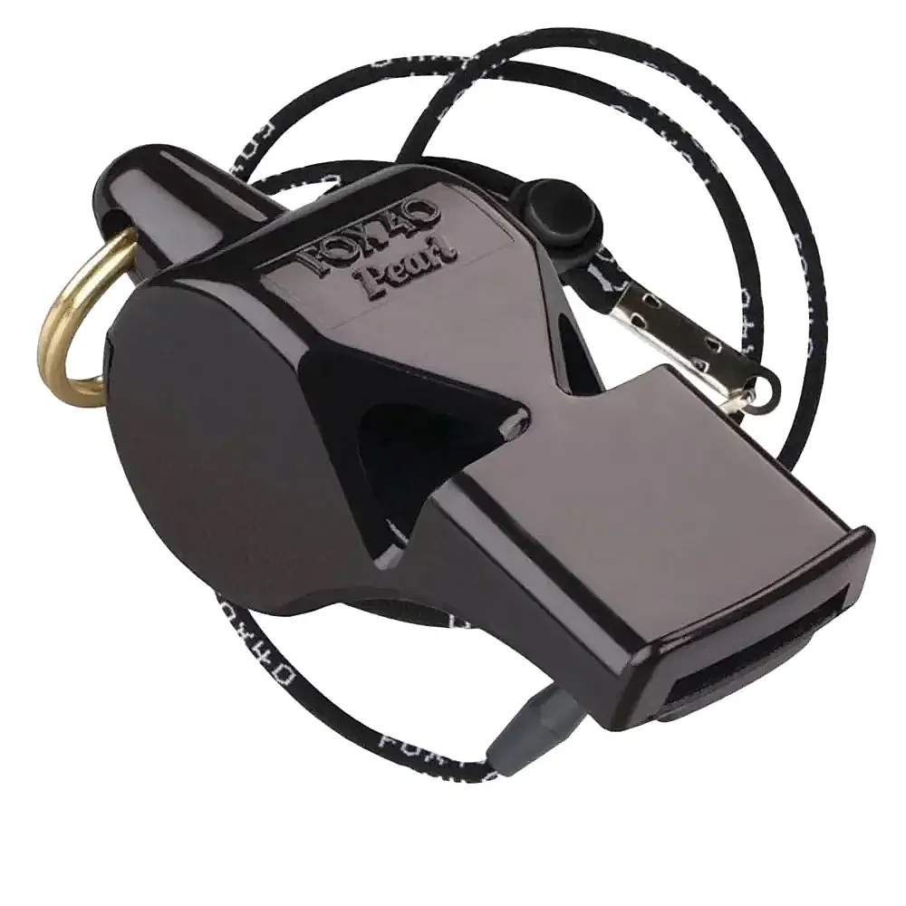 Fox 40 9701 Offical Referee Whistle Düdük Siyah - 1