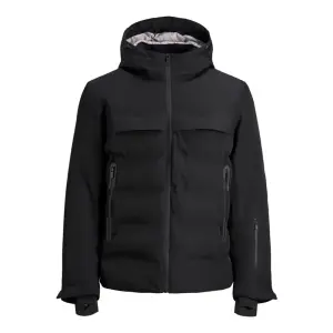 Jack & Jones 12225287 Jcotarwin Puffer Mont Siyah - Jack & Jones