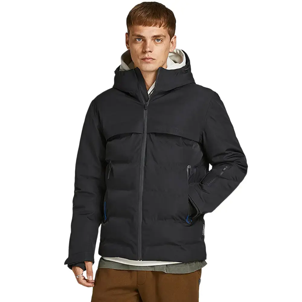 Jack & Jones 12225287 Jcotarwin Puffer Mont Siyah - 2
