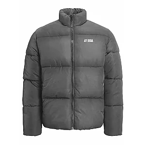 Jack & Jones 12238745 Jjmax Puffer Ceket Antrasit - Jack & Jones