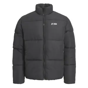 Jack & Jones 12238745 Jjmax Puffer Mont Siyah - Jack & Jones