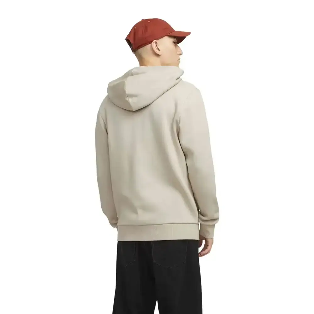 Jack & Jones 12265177 Jjecorp Logo Sweat Zip Hood Noos Eşofman Üstü Ay Işığı - 3