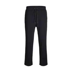Jack & Jones 12279134 Jpstkane Bradley Uncuffred Eşofman Altı Siyah - Jack & Jones