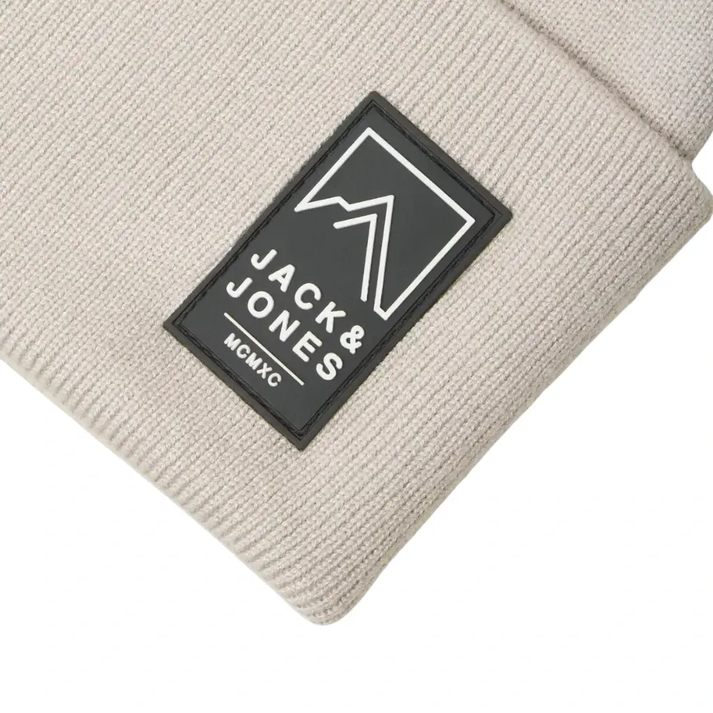 Jack & Jones 12286472 Jacalpes Beanie Ski Bere Gri - 2