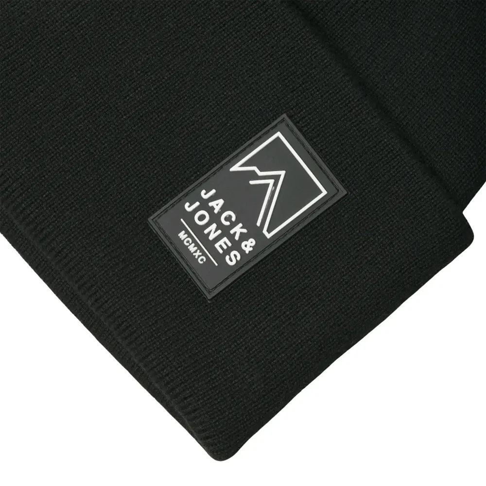 Jack & Jones 12286472 Jacalpes Beanie Ski Bere Siyah - 3