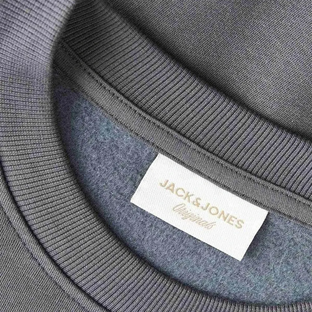 Jack & Jones 12290659 Jorlogo Crew Neck Tt Sweatshirt Gri - 3