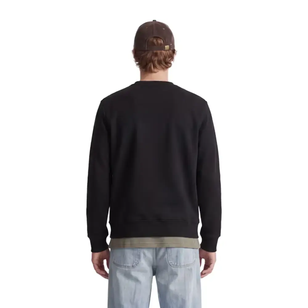 Jack & Jones 12298426 Jjrush Crew Neck Sn Sweatshirt Siyah - 4