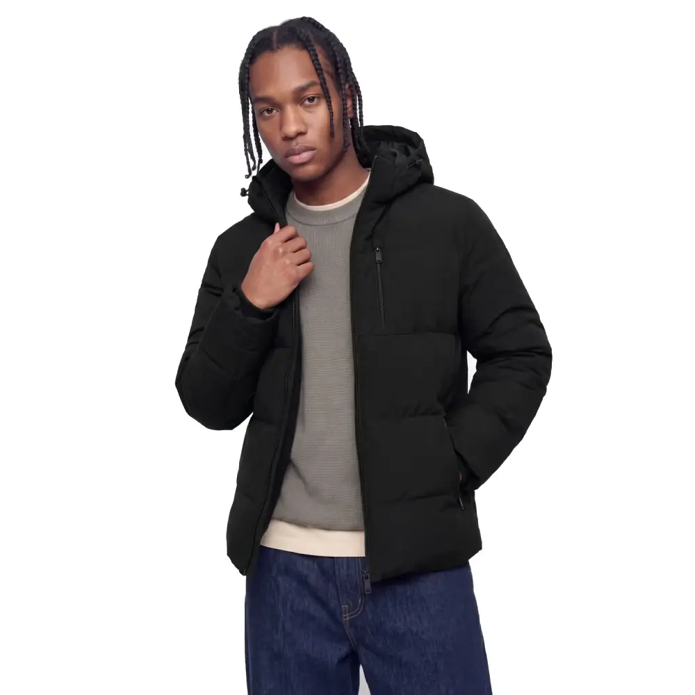 Jack & Jones 12298858 Jjbecks Puffer Sn Mont Siyah - 2