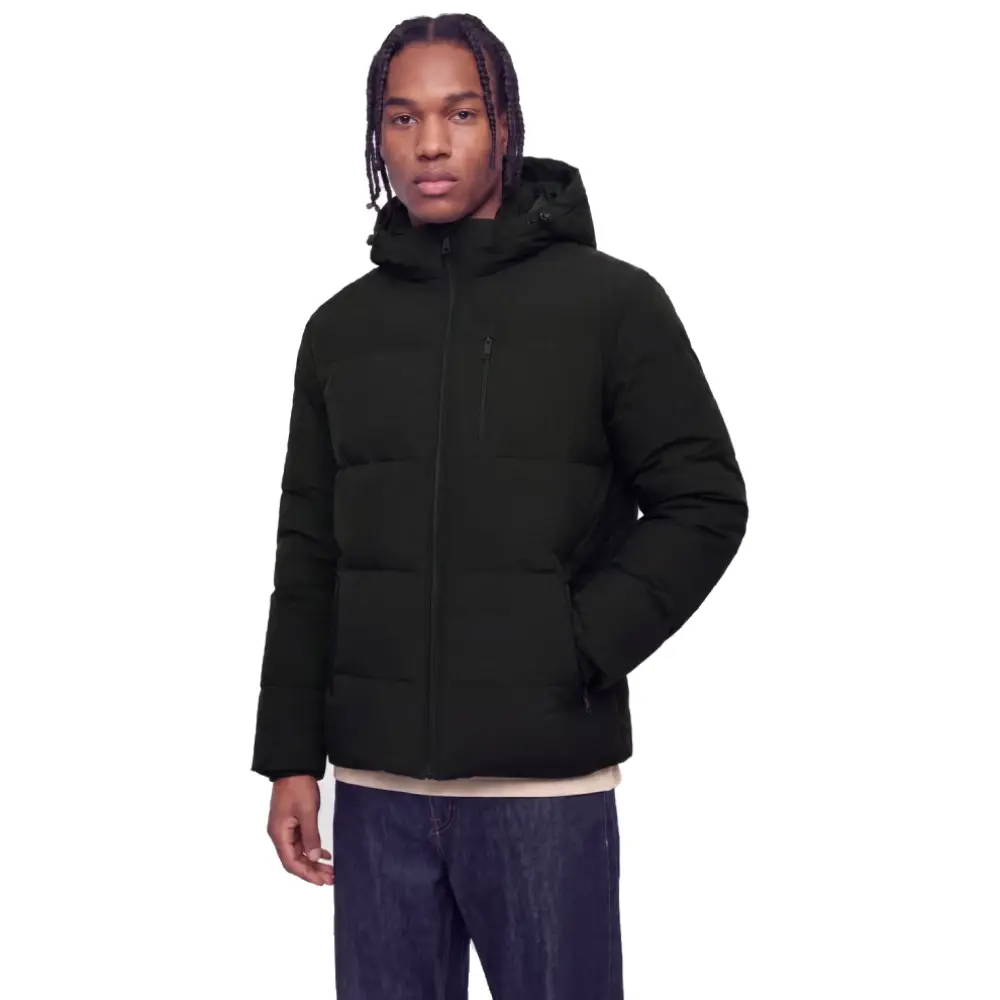 Jack & Jones 12298858 Jjbecks Puffer Sn Mont Siyah - 4