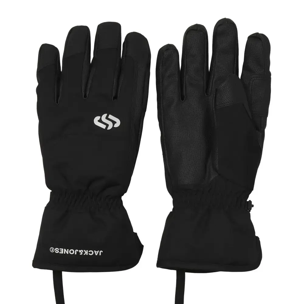 Jack & Jones 12299102 Jacpeisey Ski Eldiven Siyah - 1