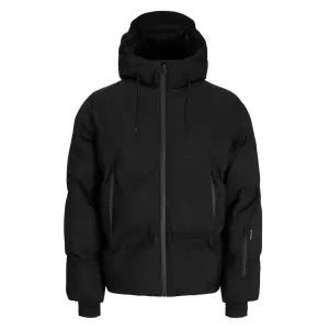 Jack & Jones 12303807 Jwhfusion Technical Puffer Ceket Siyah - Jack & Jones