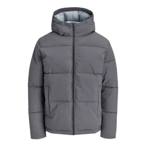 Jack & Jones 12303930 Jjgalaxy Puffer Ceket Antrasit - Jack & Jones