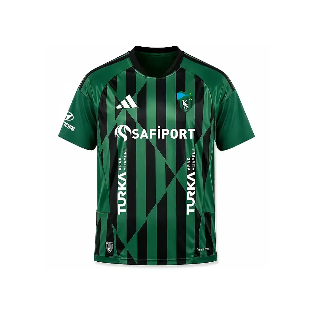 Kocaelispor Adidas 26/27 Sezonu Nikomedia Çocuk Forma Yeşil-Siyah - 3
