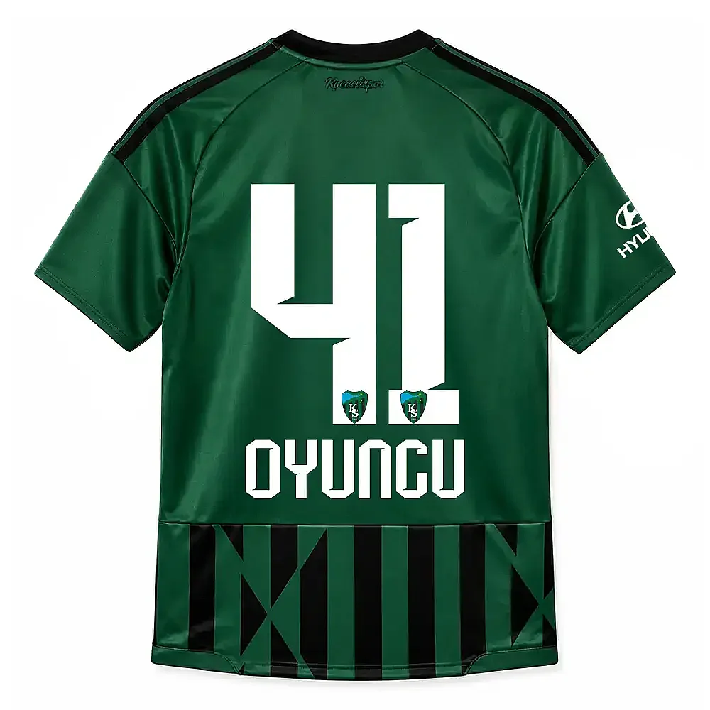 Kocaelispor Adidas 26/27 Sezonu Nikomedia Forma Yeşil-Siyah - 4