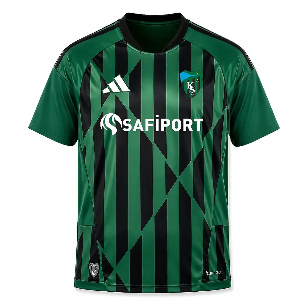Kocaelispor Adidas 26/27 Sezonu Nikomedia Forma Yeşil-Siyah - 1