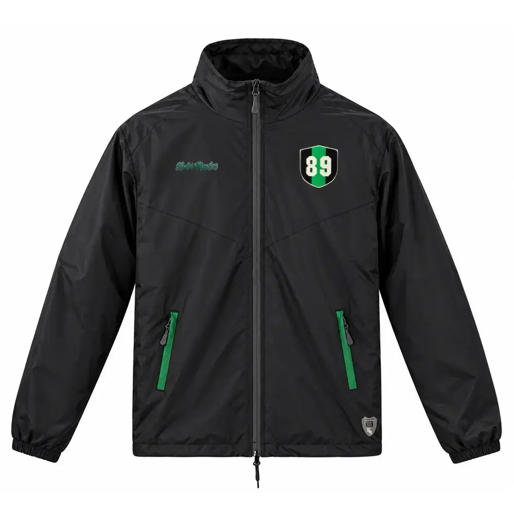 Kocaelispor Lisanslı Astarlı Yağmurluk Hm Siyah-Siyah - 1