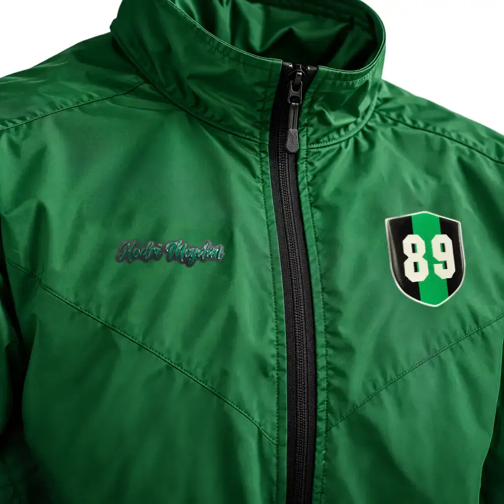 Kocaelispor Lisanslı Astarlı Yağmurluk Hm Yeşil-Yeşil - 4