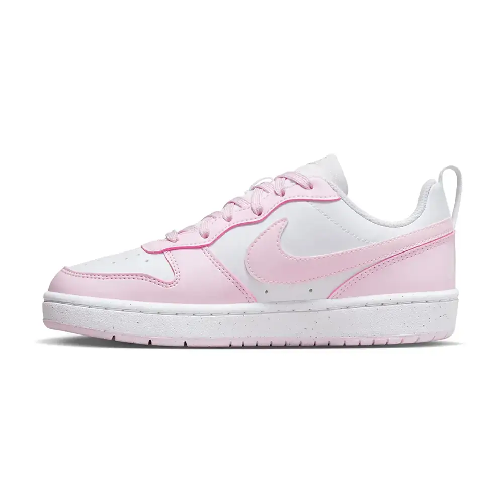 Nike DV5456 Court Borough Low Recraft (Gs) Spor Ayakkabı Beyaz-Pembe - 3