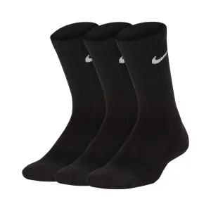 Nike SX6842 Nike Everyday Cushioned Crew 3lü Paket Çorap Siyah - Nike