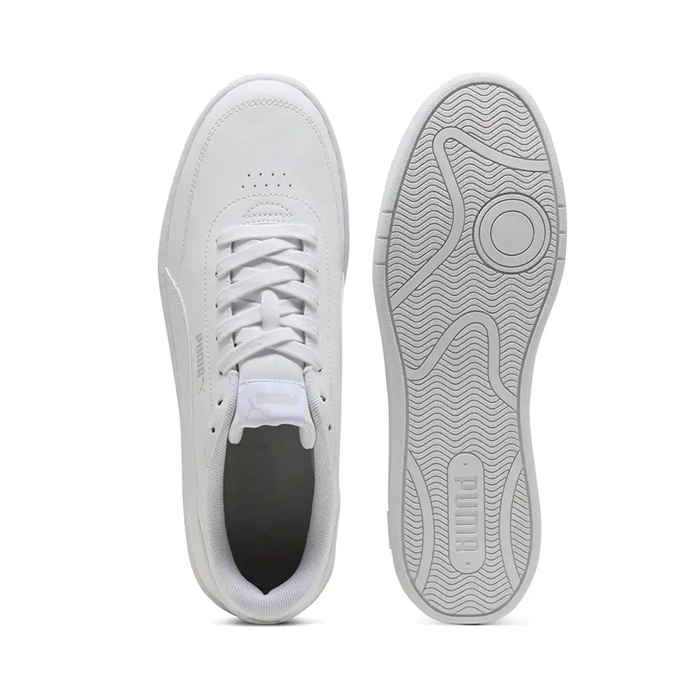 Puma 402223 Court Classic Clean Spor Ayakkabı Beyaz - 4