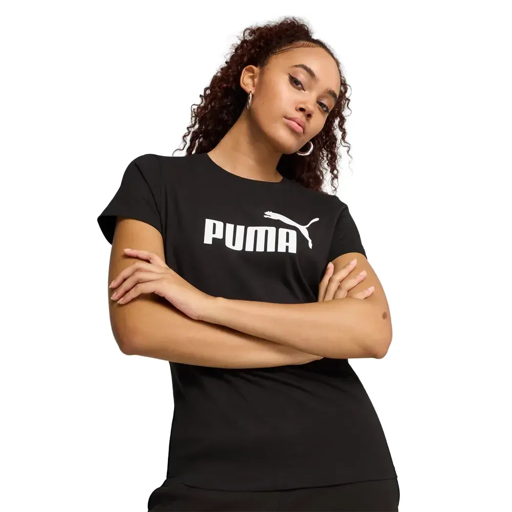 Puma 682370 ESS No. 1 Logo Tee Tişört Siyah - 3