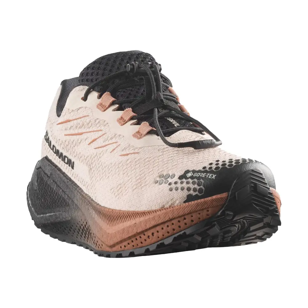 Salomon L45403900 Aero Blaze 4 Grvl Gtx w Spor Ayakkabı Bej - 3