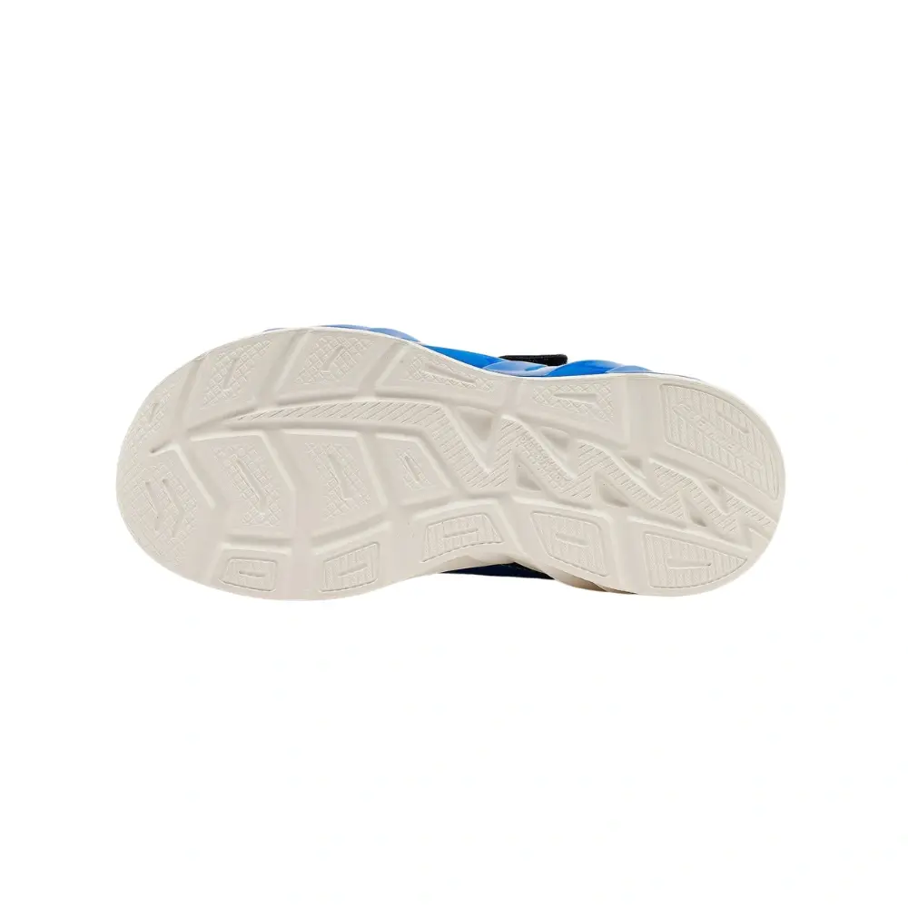 Skechers 400200L Light-Surge Spor Ayakkabı Siyah-Mavi - 4