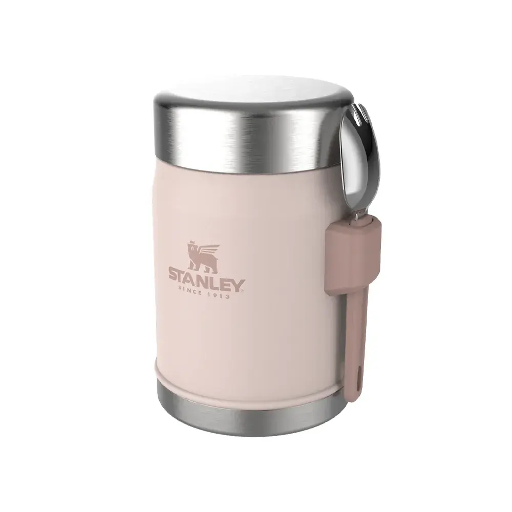 Stanley 09382 The Legendary Food Jar + Spork 0.4L Pudra Pembe - 2