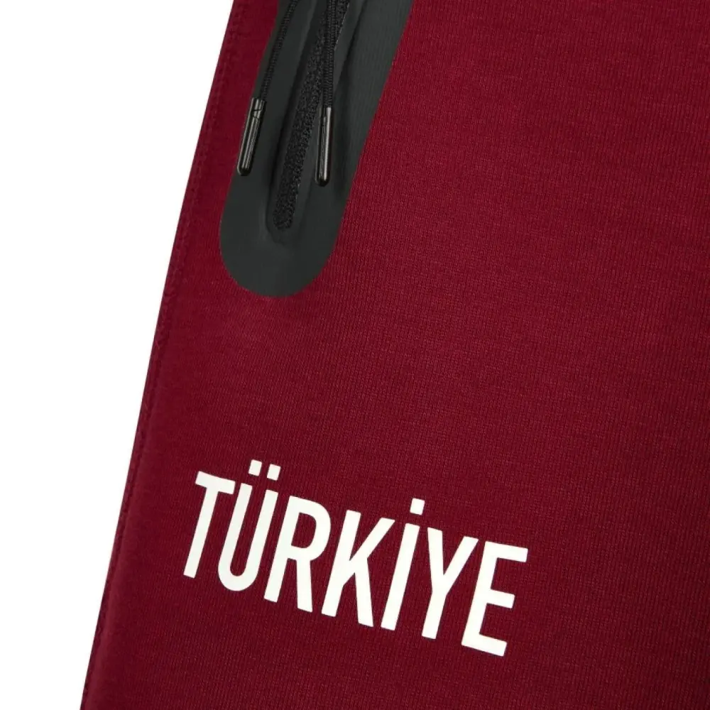 Türkiye Io8884 2026 Tech Fleece Jogger Eşofman Altı Bordo - 3
