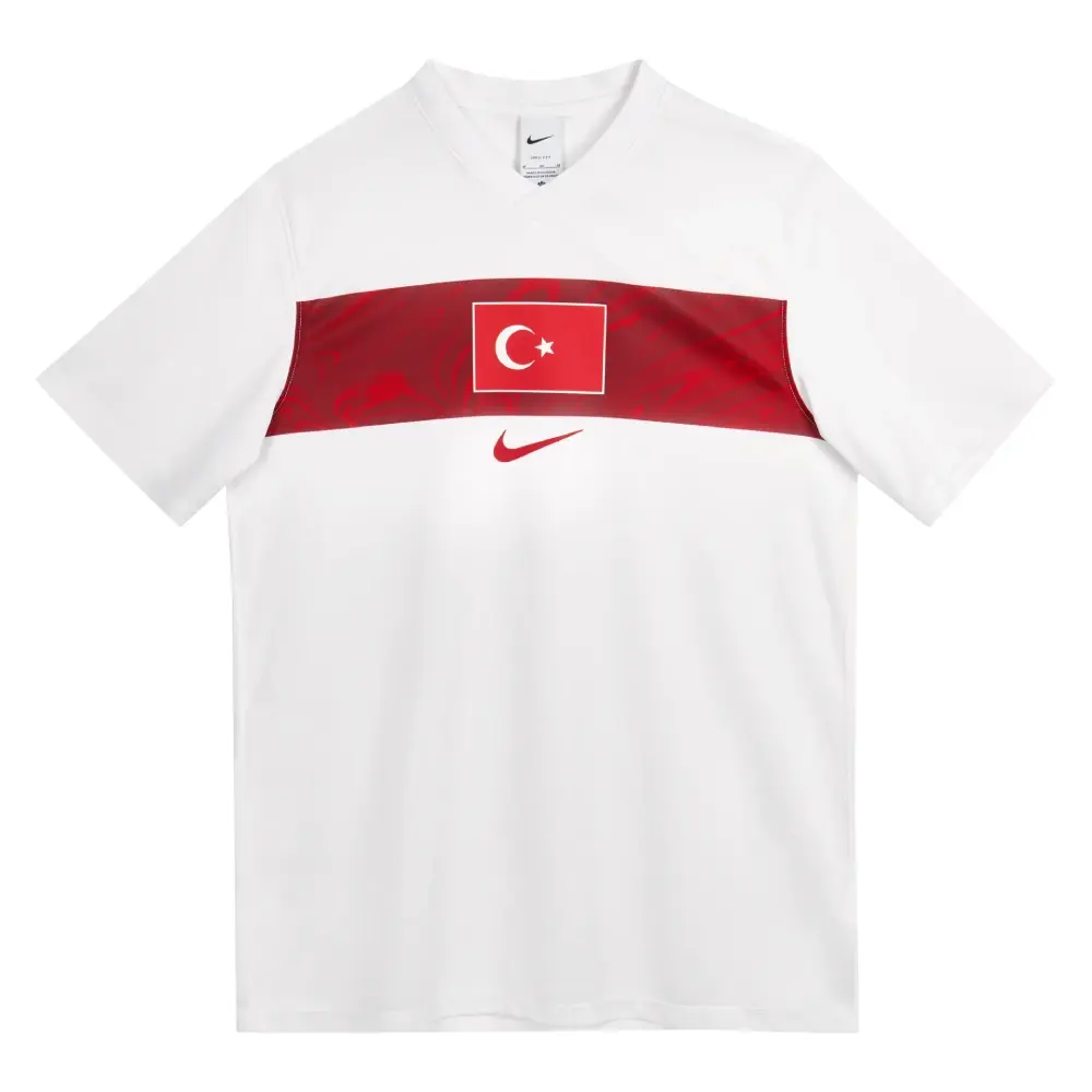 Türkiye Ir0475 Su26 Erkek Taraftar Forma Beyaz - 1