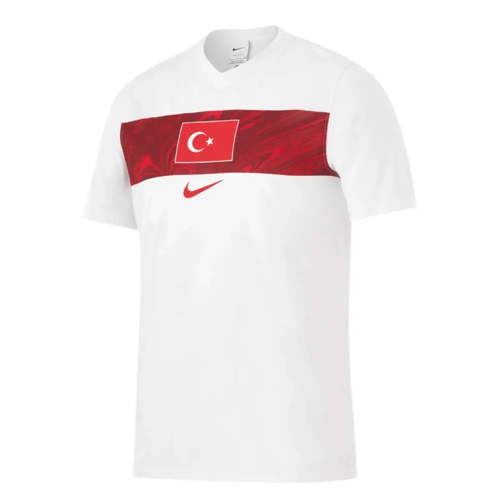 Türkiye Ir0475 Su26 Erkek Taraftar Forma Beyaz - 2